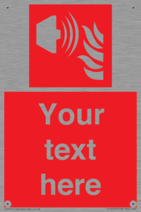 Custom Fire: Fire alarm sounder